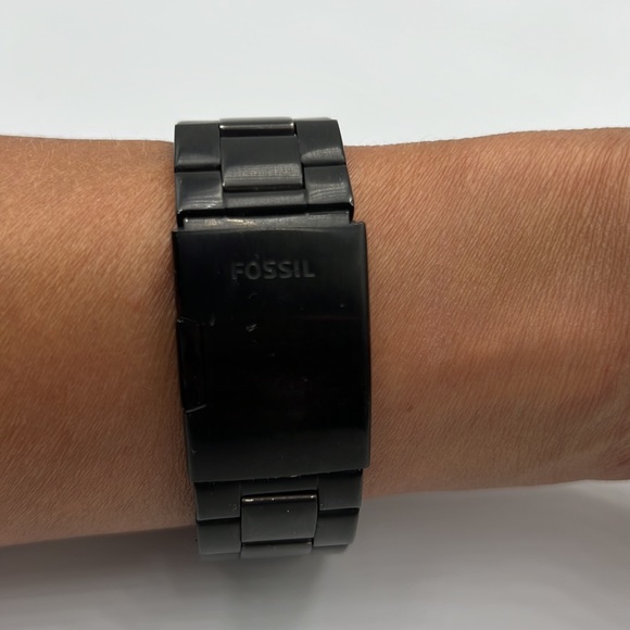 Fossil Black unisex watch - Picture 2 of 3